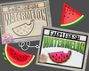 Fresh Watermelon | Summertime | Summer Crafts | DIY Craft Kits | Paint Party Supplies | #2708