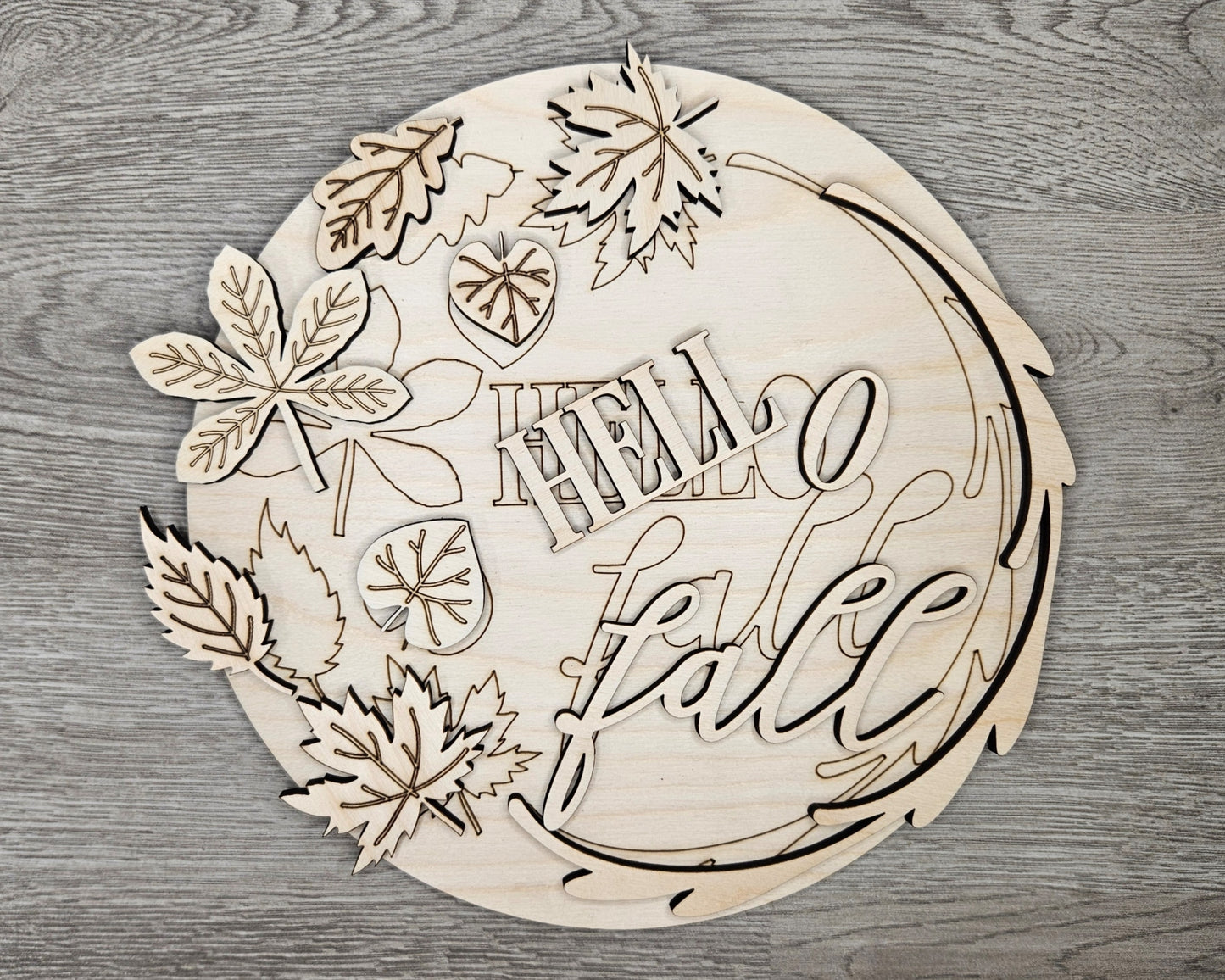 Hello Fall Sign | #4337