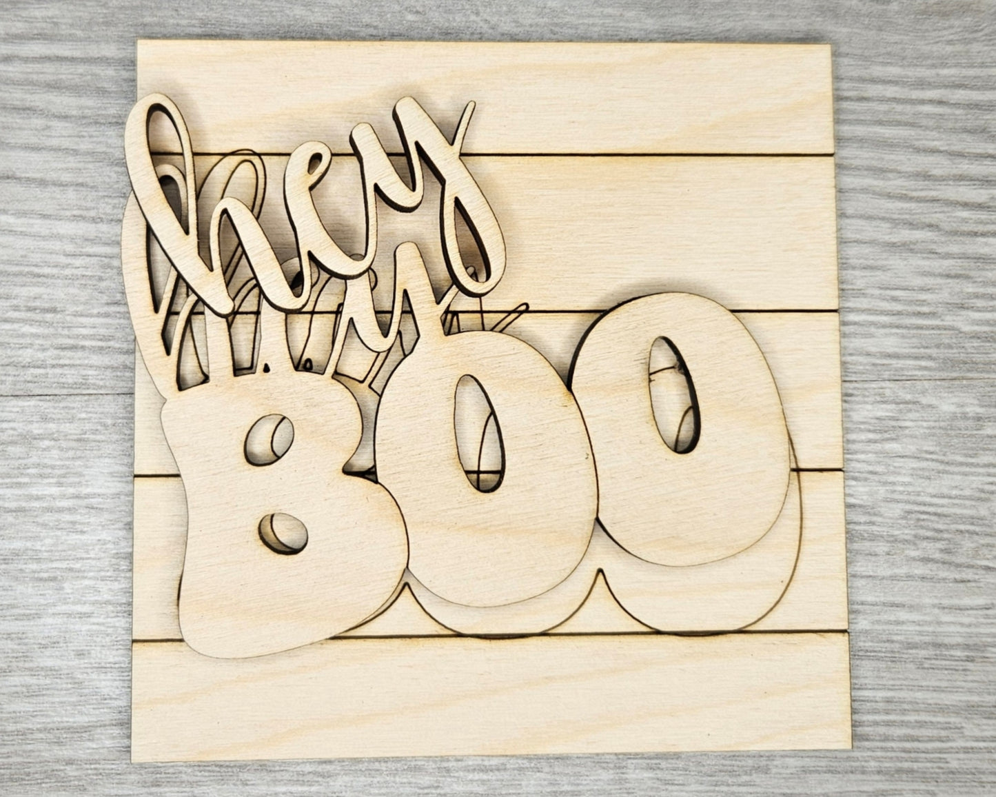 Hey BOO Sign | #4481