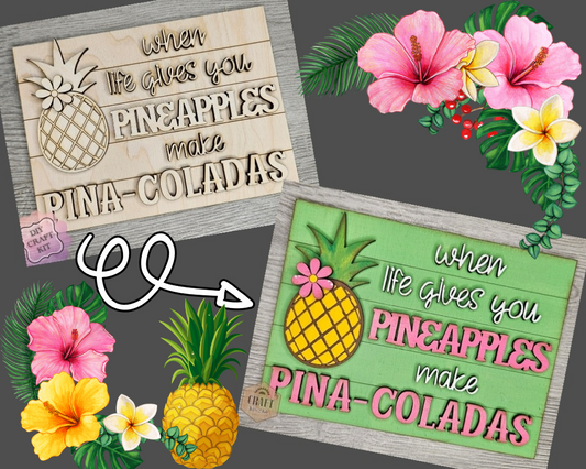 Pineapple & Pina Colada Tropical | #4571