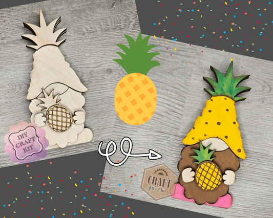 Tropical Pineapple Gnome | #4574