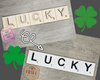 Lucky Scramble Letters | #2731