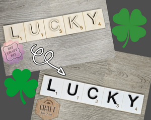 Lucky Scramble Letters | #2731