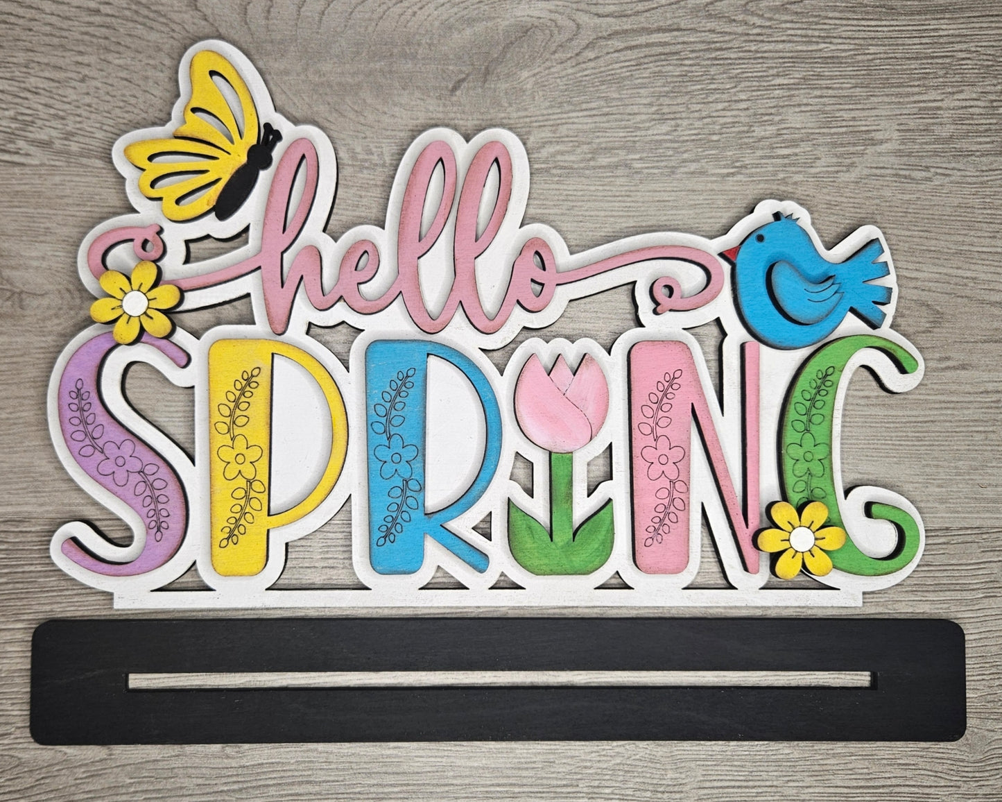 Hello Spring Shelf Sitter | #4040