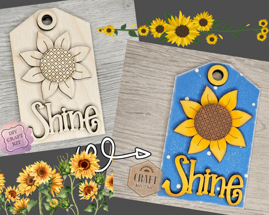 Shine Tag | Sunflower | #4578