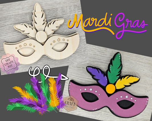 Mardi Gras Masquerade Mask | #4594