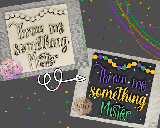 Throw Me something Mister Mardi Gras | #4593