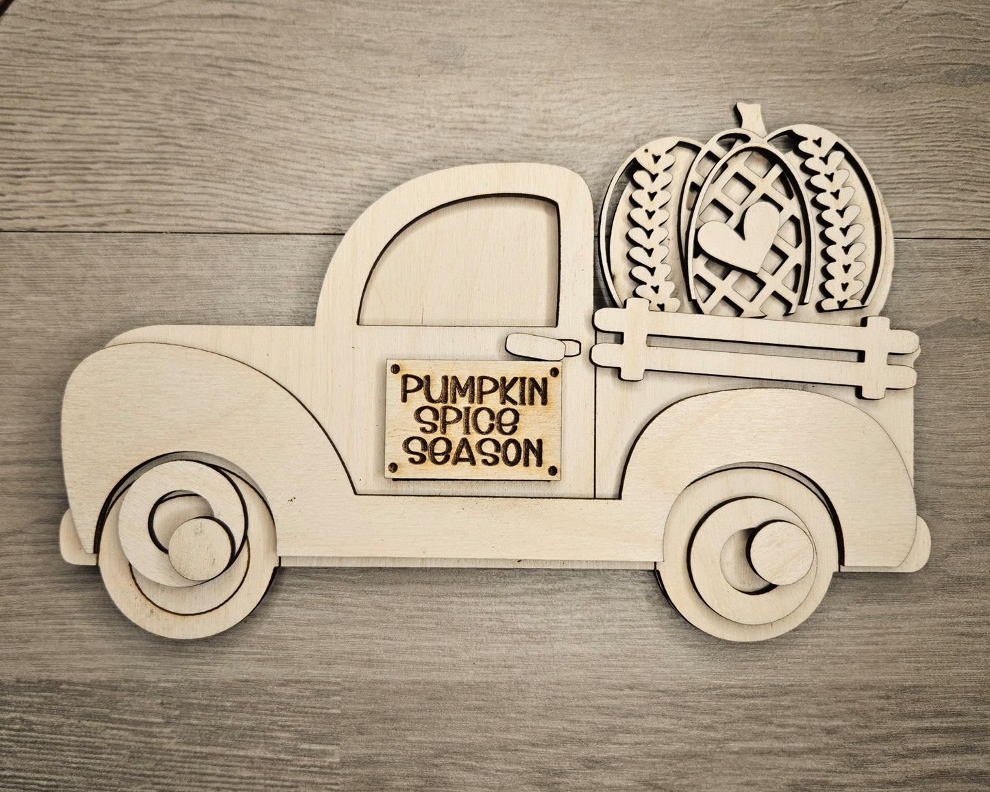Fall Truck Pumpkin Sweater | #3951