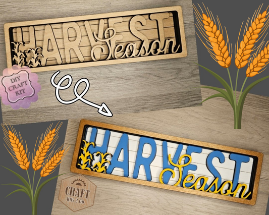 Harvest Season Farmhouse Sign | #4559