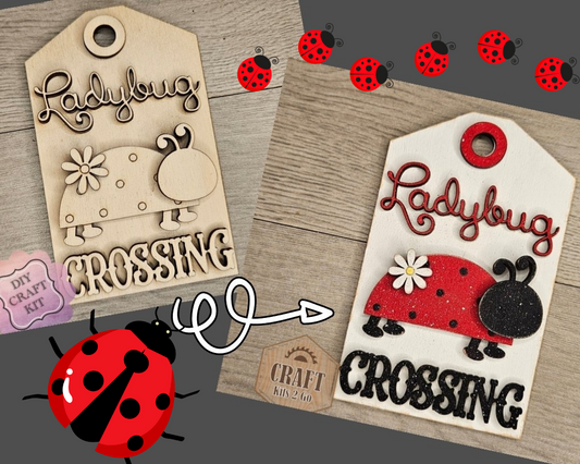 Ladybug Crossing Tag | #4748