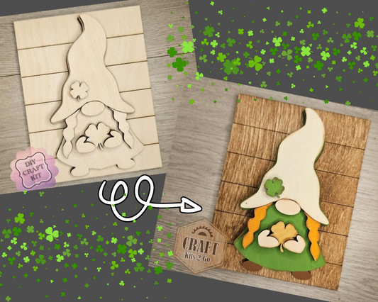 St. Patrick's Day Gnome | #4730