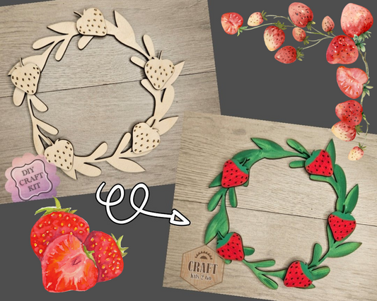 Strawberry Wreath | #4706
