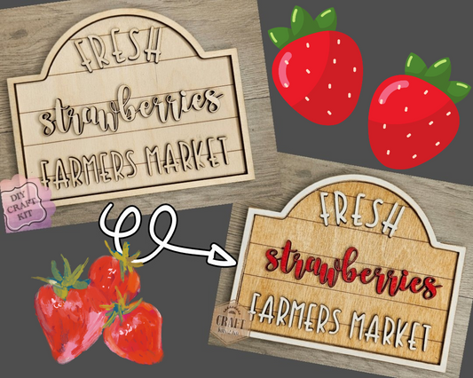 Fresh Strawberries Farmers Market | #4707