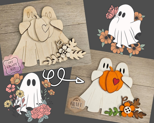 Halloween Ghost Couple | #4715