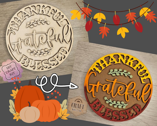 Grateful, Thankful, Blessed | #2906