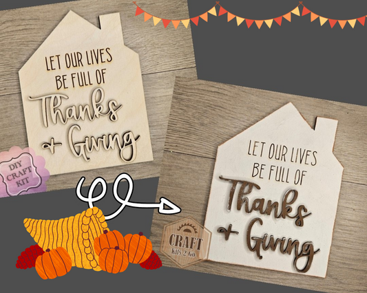 Let our lives be full of Thanks & Giving | #2909