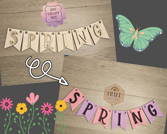 Spring Bunting | #2608