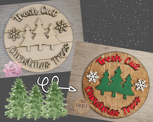 Fresh Cut Christmas Trees | #3524