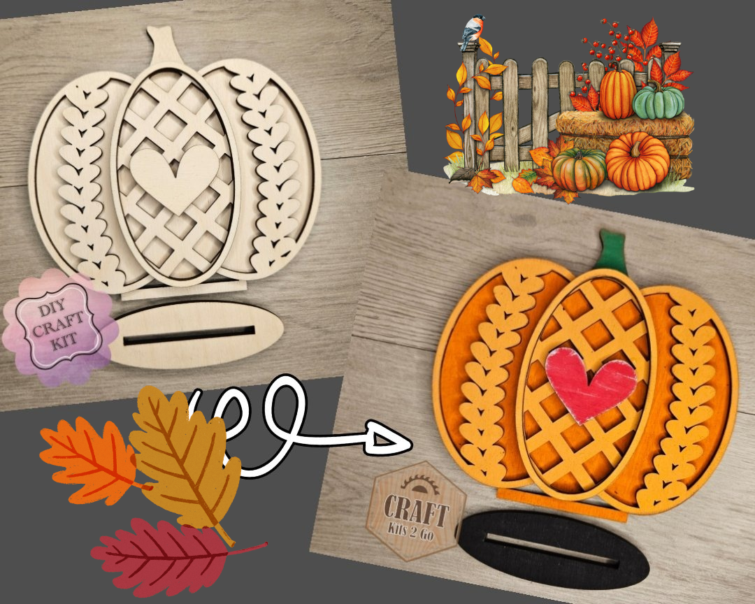 Sweater Pumpkin Shelf Sitter | #4791