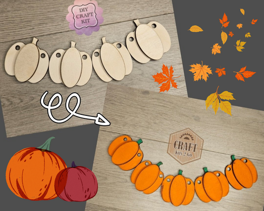 Pumpkin Bunting | #2962