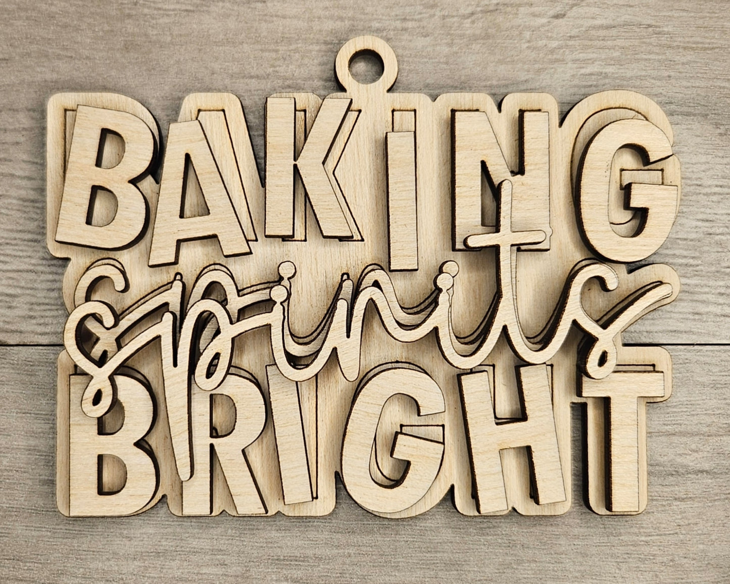 Baking Spirits Bright Ornament | #4805