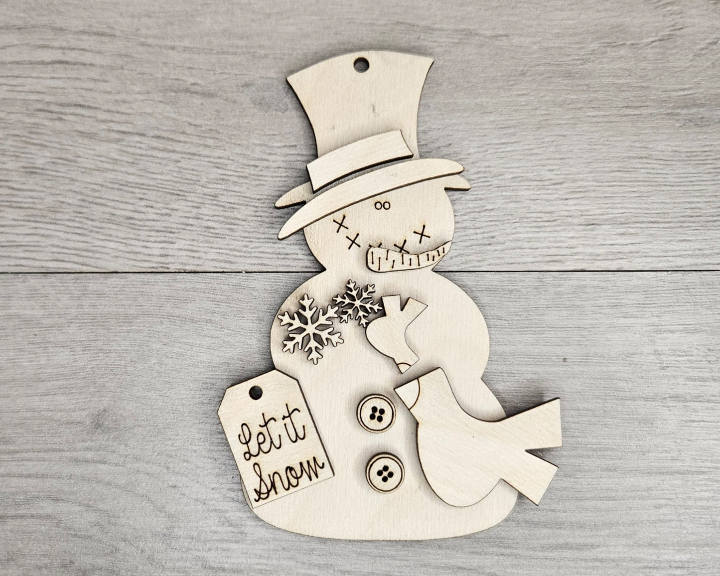 Snowman Ornament | #2409