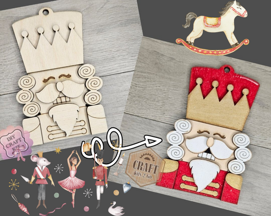 Nutcracker Ornament  | #4688