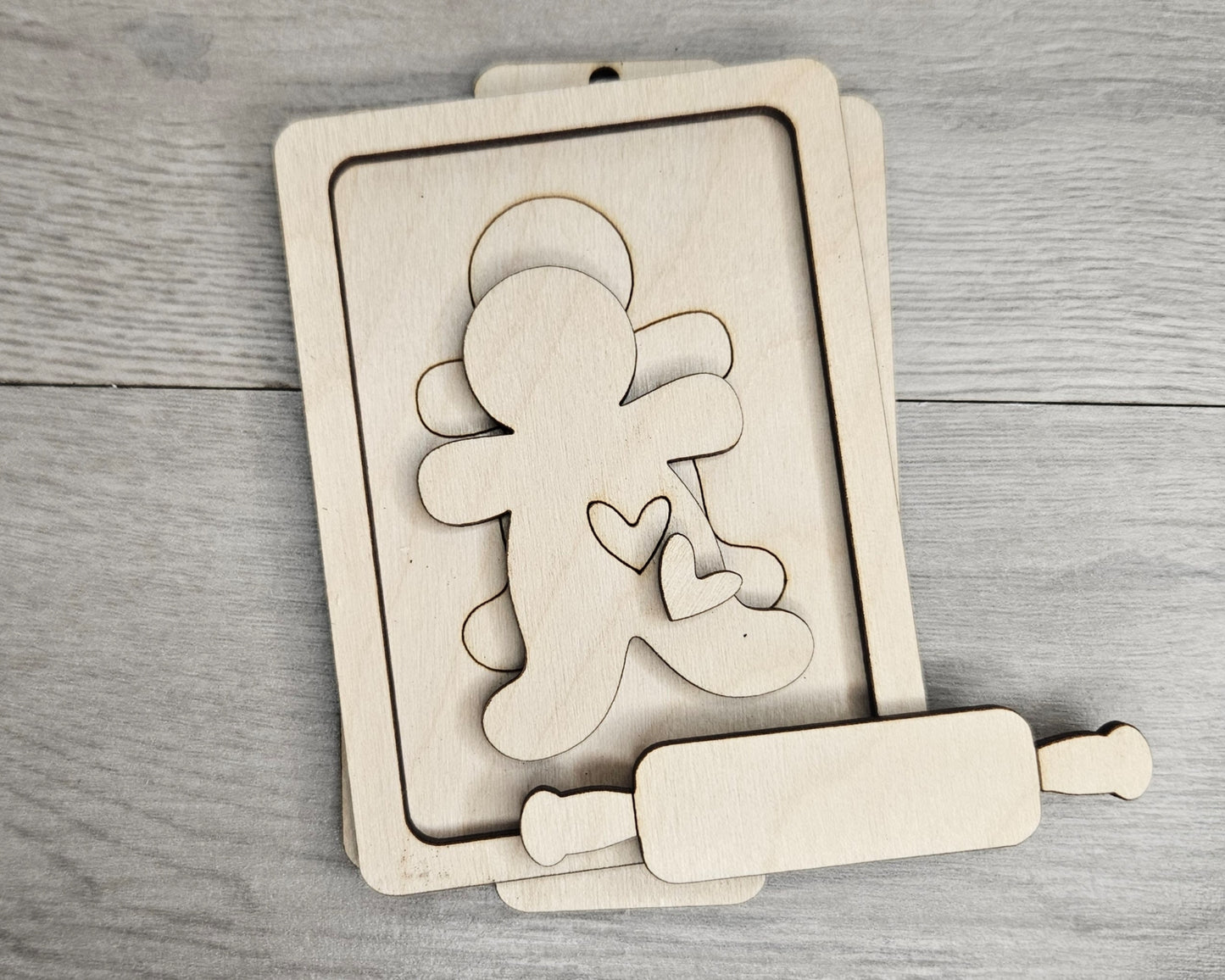 Gingerbread Cookie Sheet Ornament | #4850