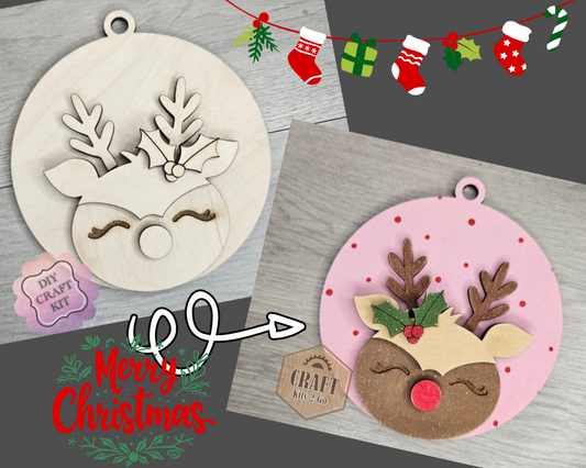 Reindeer Ornament | #4408