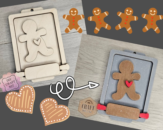 Gingerbread Cookie Sheet Ornament | #4850