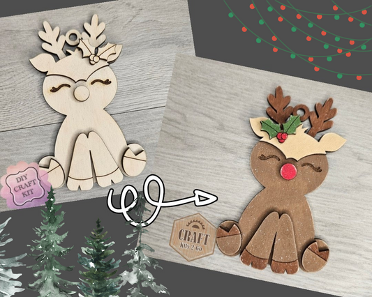 Reindeer Ornament | #4409