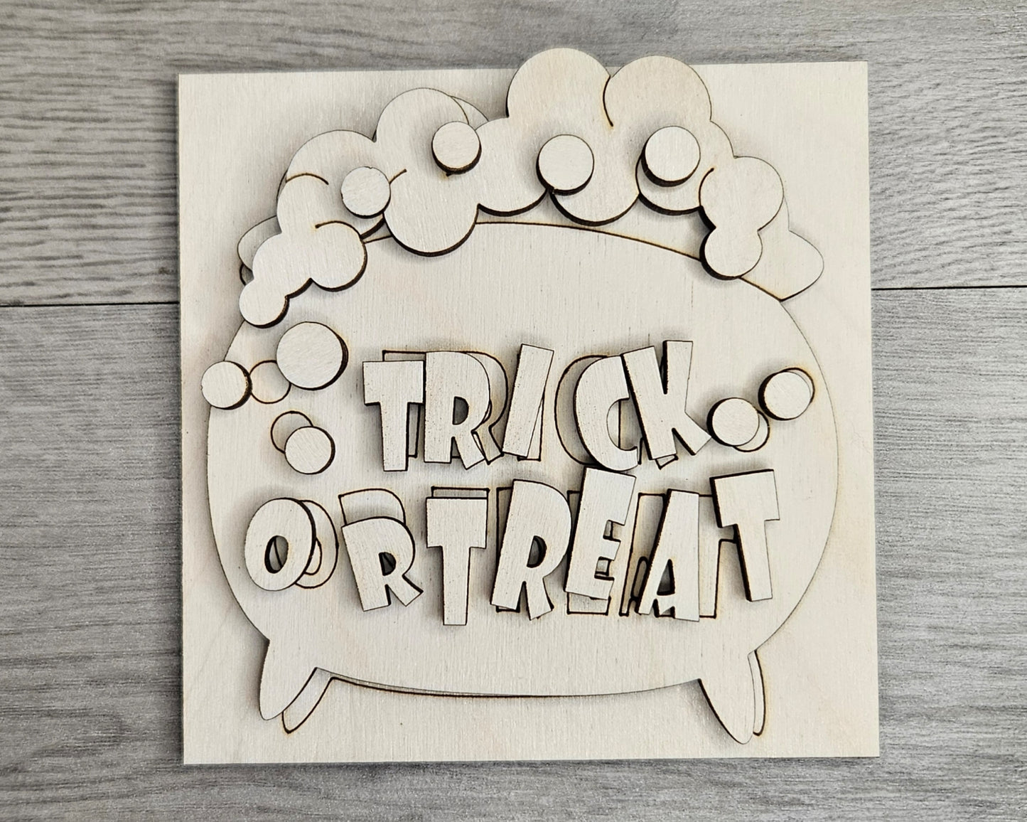 Trick or Treat Cauldron | #4876