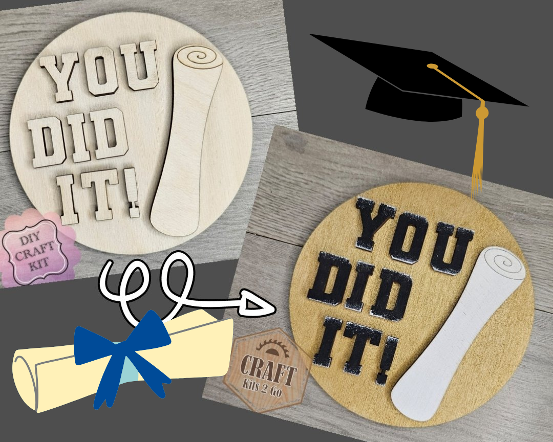 You Did It | Senior | Class of | Graduation | #4895