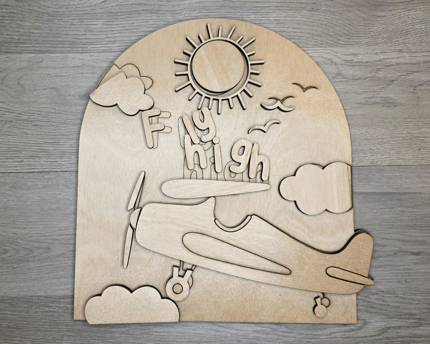 Fly High Airplane | #4985
