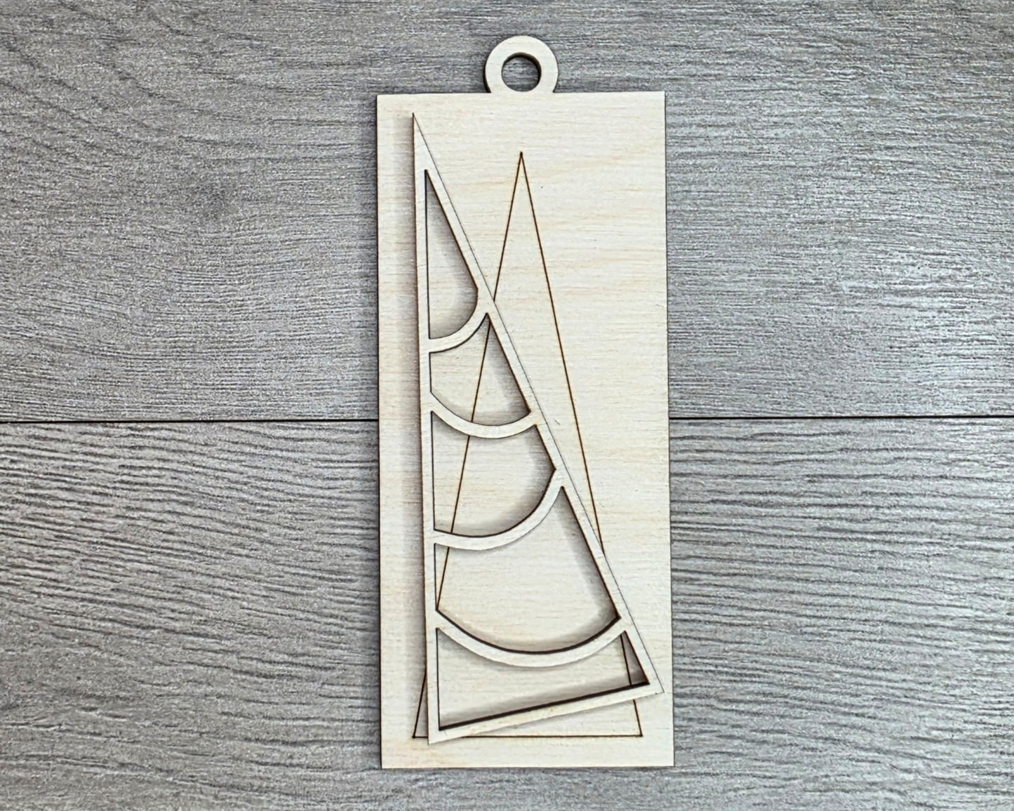 Rustic Christmas Tree Ornament | #5061