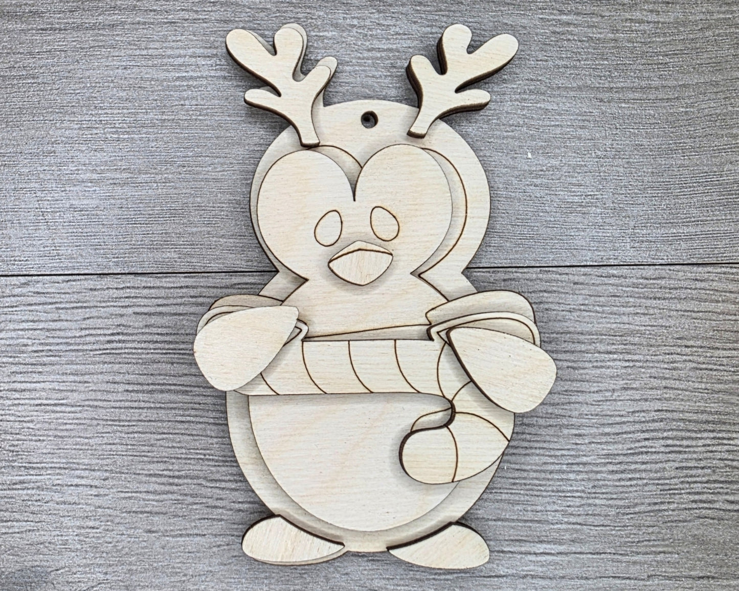 Penguin Christmas Ornament | #5077