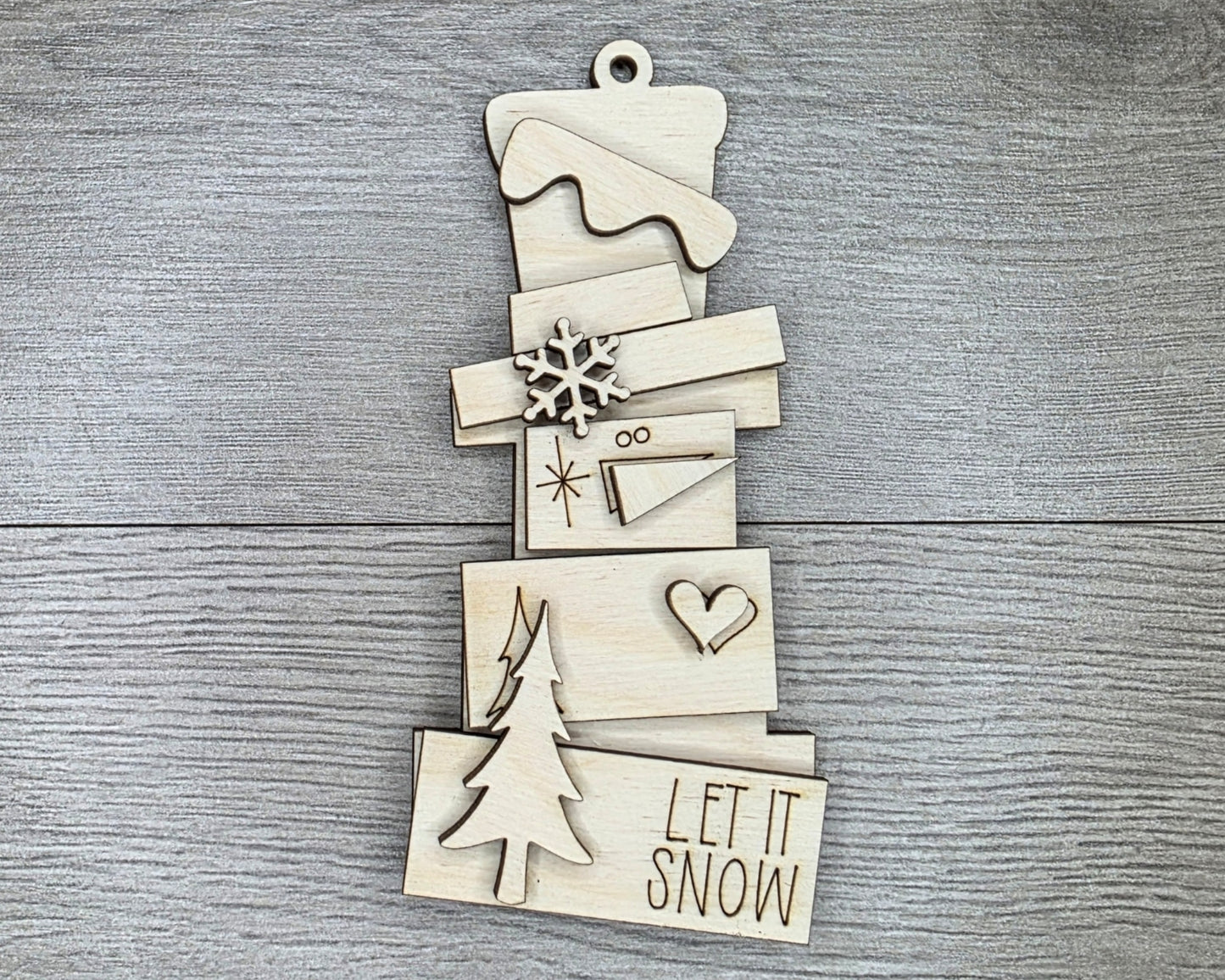 Snowman Christmas Ornament | #5037