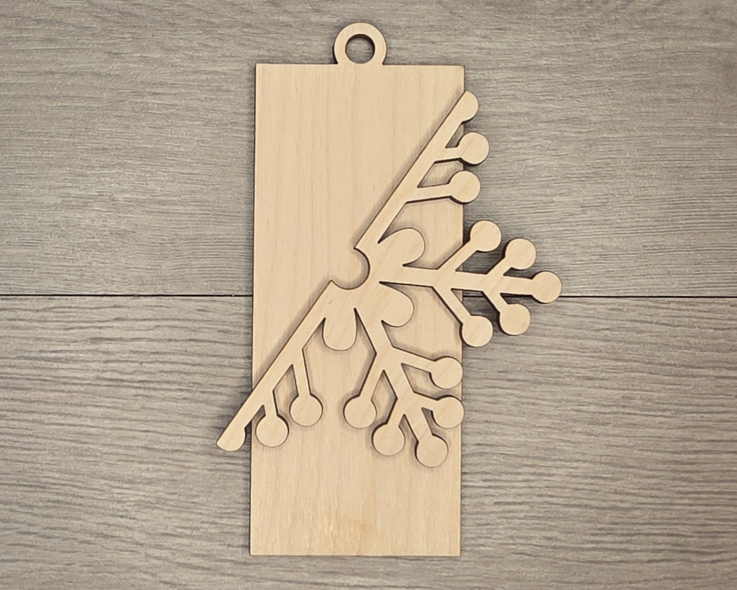 Simple Snowflake Ornament | #5111