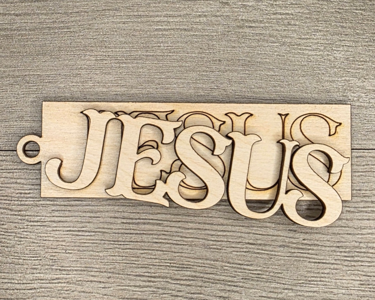 Jesus Christmas Ornament | #5127