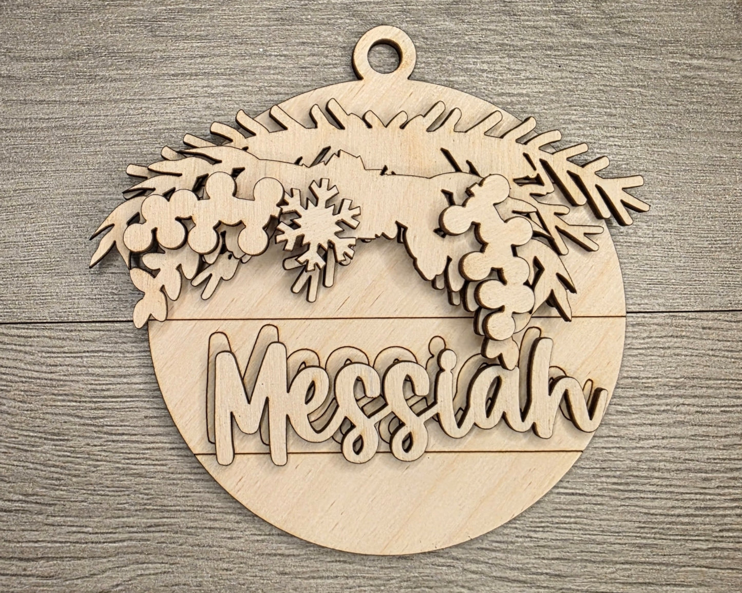 Names of Christ Ornament - MESSIAH | #5201