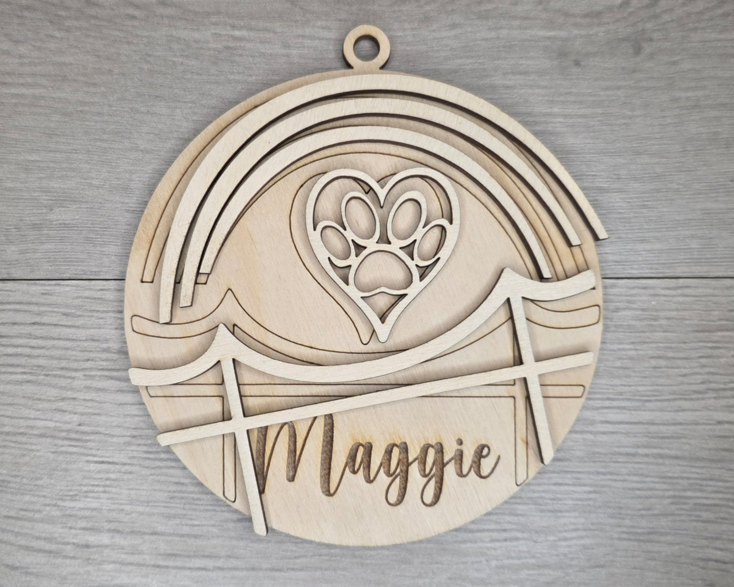 Rainbow Bridge Ornament | #2630