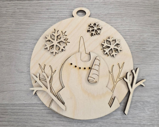 Snowman Ornament | #3507