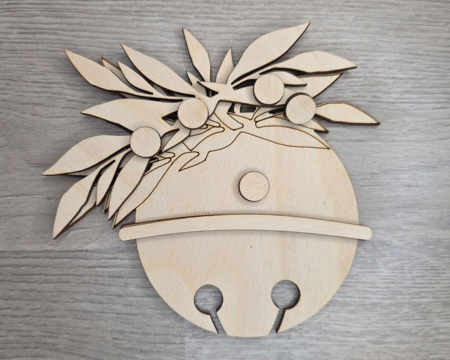 Mistletoe Bell Ornament | #2990