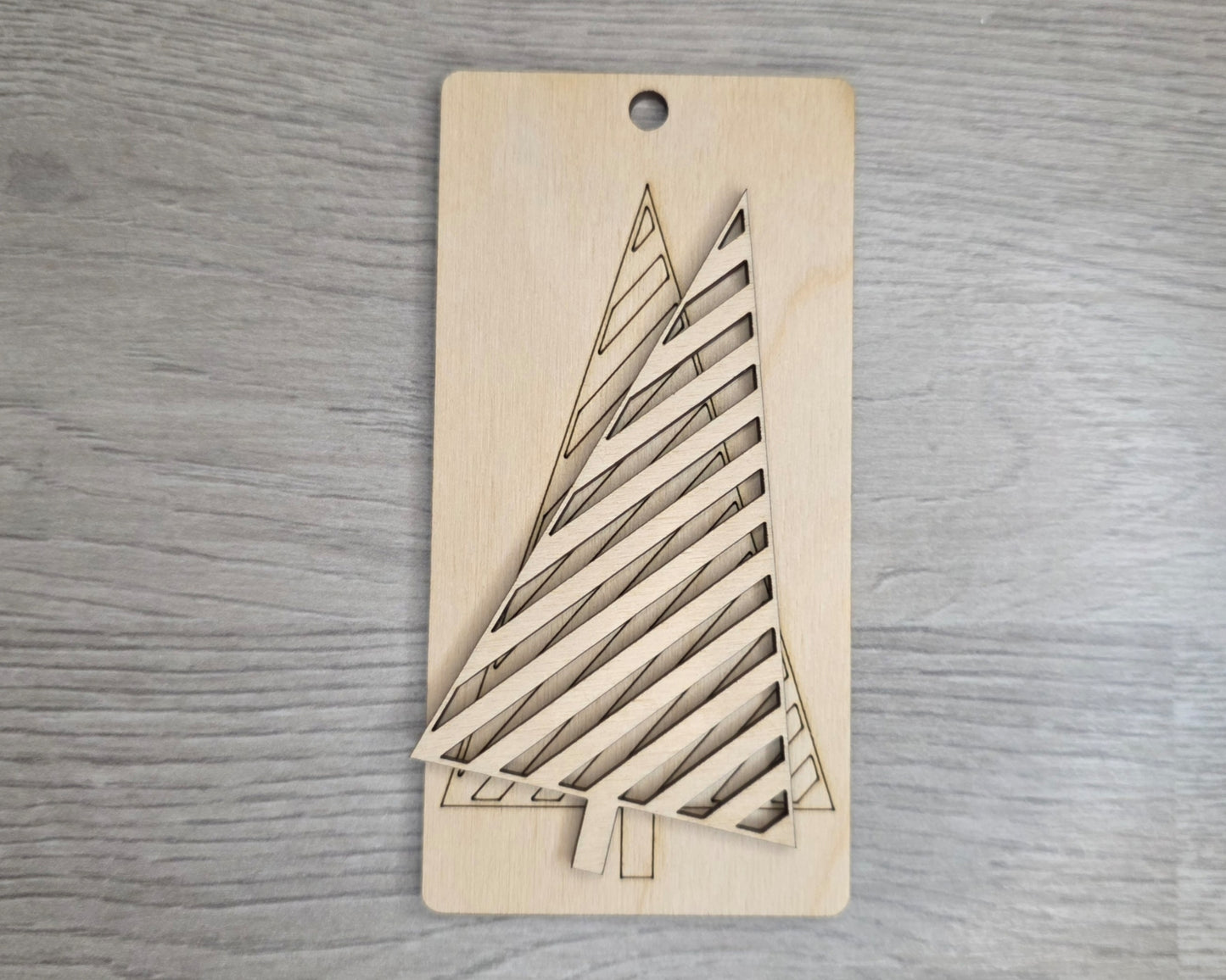 Christmas Tree Tag Ornament | #3012