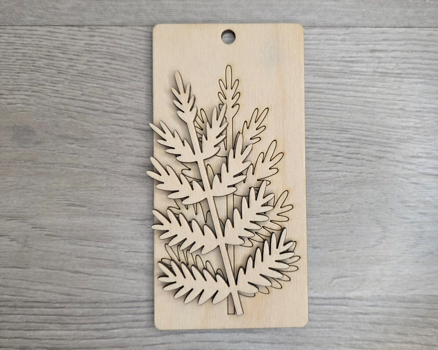 Christmas Tree Tag Ornament | #3017