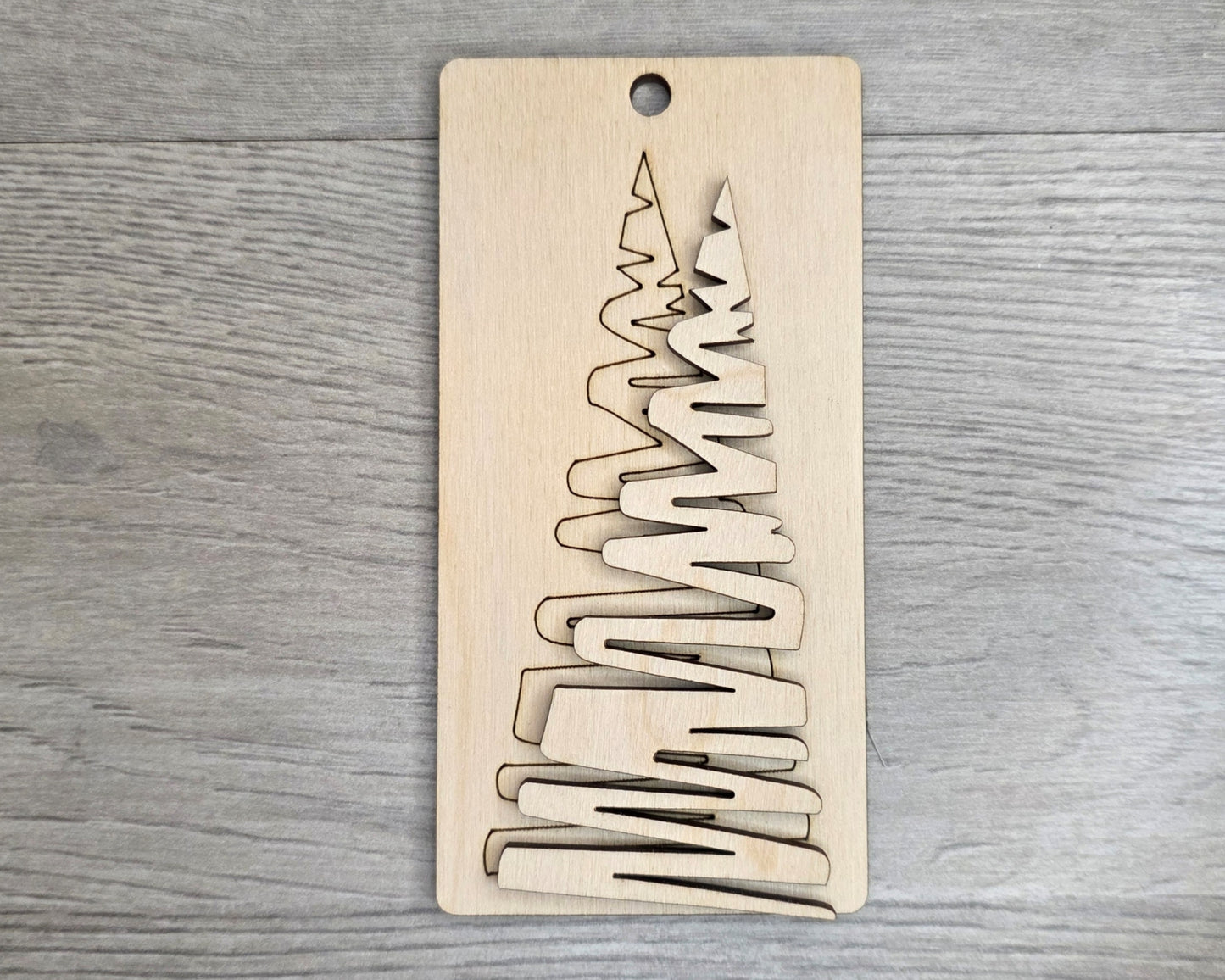Christmas Tree Tag Ornament | #3563