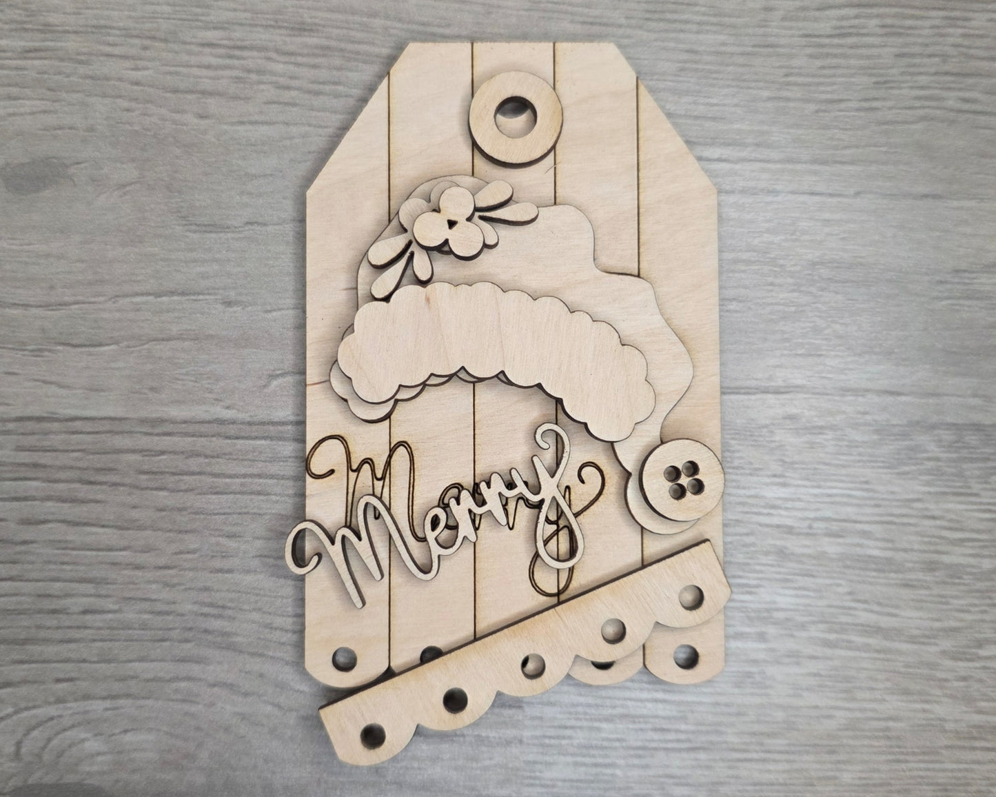 Merry Santa Tag | #5303