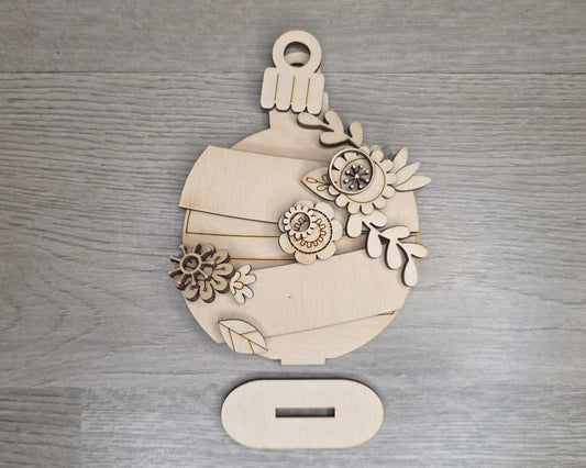 Christmas Ornament Shelf Sitter | #5164