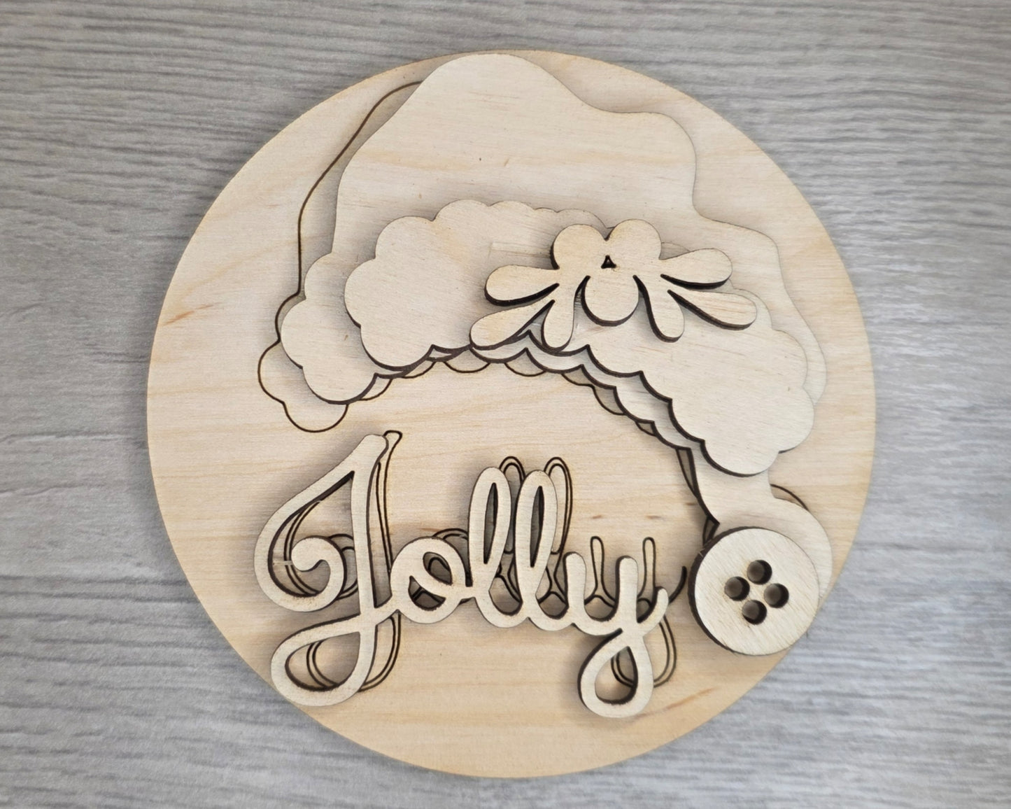 Santa Hat JOLLY | #5344