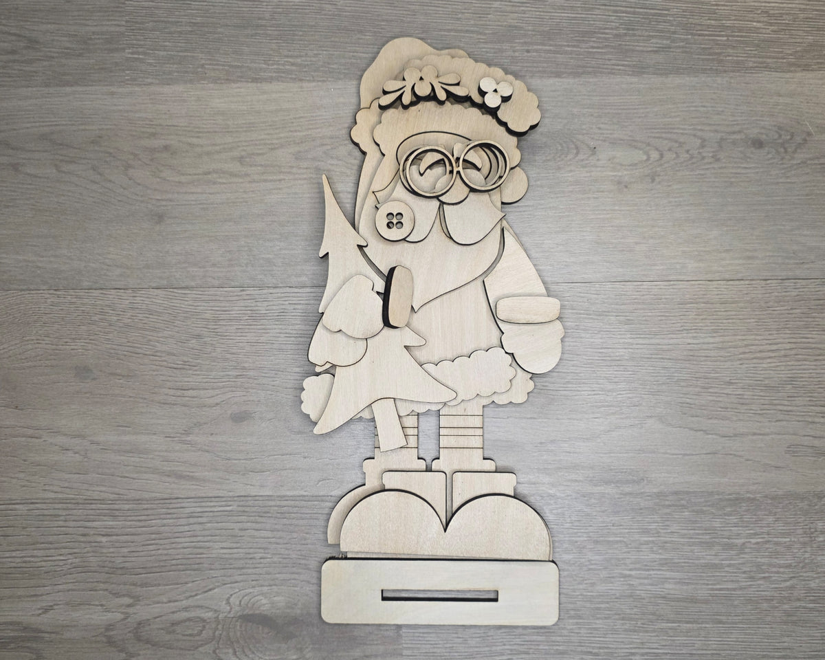 Santa Shelf Sitter | #5302
